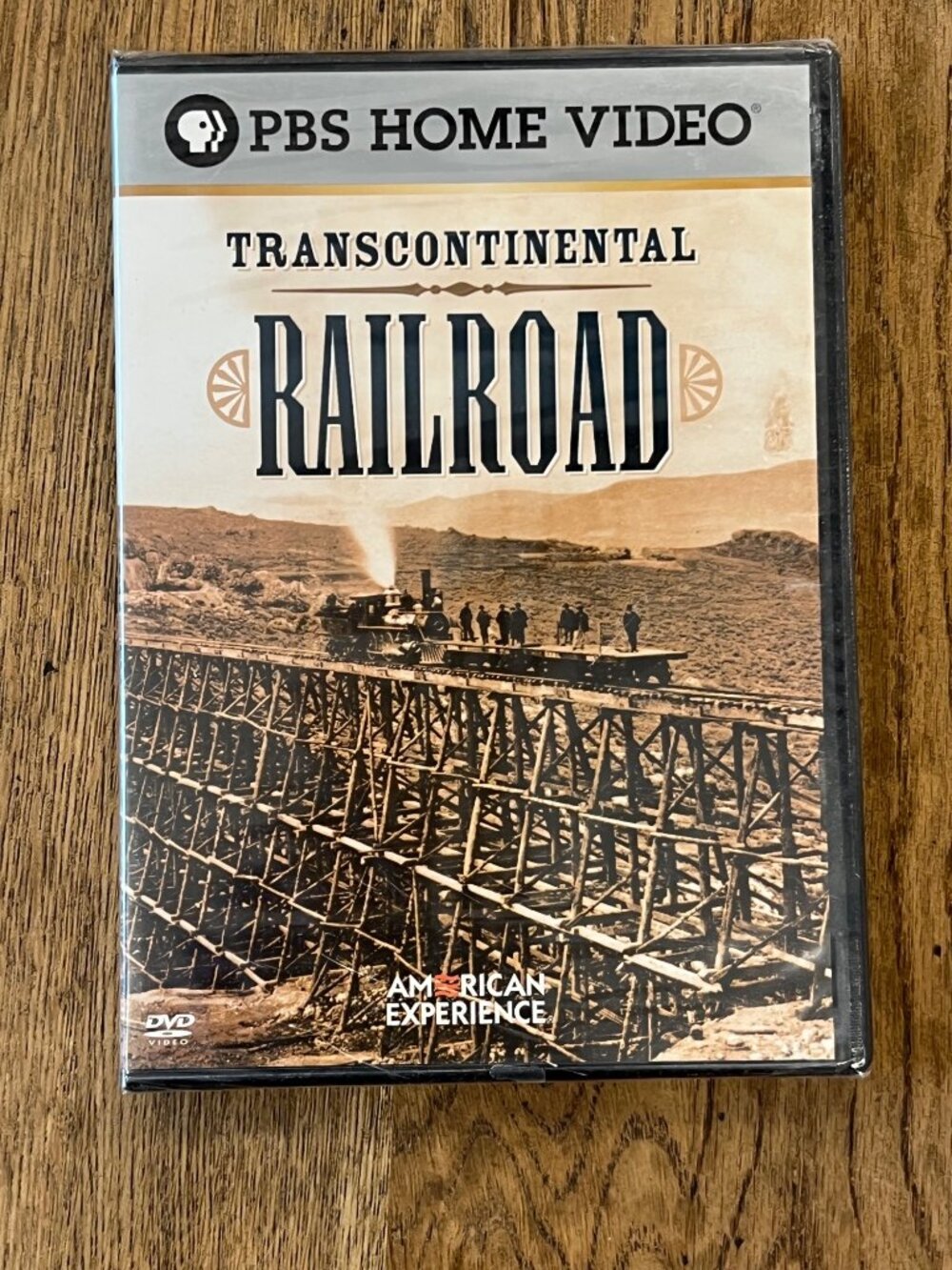 PBS American Experience: Transcontinental Railroad 2003 DVD Historical Documenta